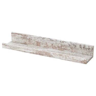 Picture Ledge White Stained Pine Effect 55cm