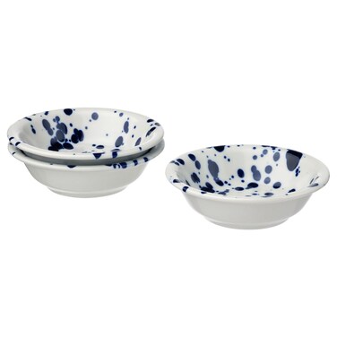 Bowl Patterned/Blue 11cm