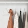 Hanger In/Outdoor Can Be Used Indoors Or For Hanging Clothes White