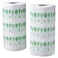 Kitchen Roll Patterned Bright Green/White