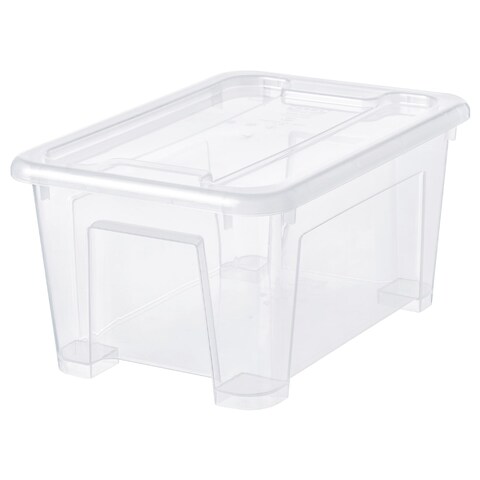 Box With Lid Put An End To Searching For Things You Stored Away 28X20X14cm/5L