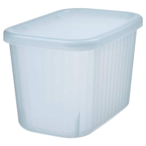 Storage Box With Lid Great For Storing Small Things Like MakeUp Hair Accessories 12X18X12cm/1.5L