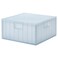 Storage Box With Lid Transparent Grey-Blue 33X33X16.5cm