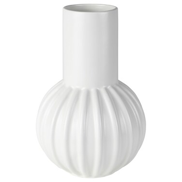 Vase Part Of The Nytillverkad Collection White 27cm