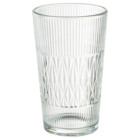 Vaseclear Glass/Patterned 22cm