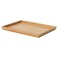 Tray Bamboo Easy Care And Hardwearing Natural Material 20X28cm