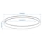 Saucer In/Outdoor Light Grey 15cm
