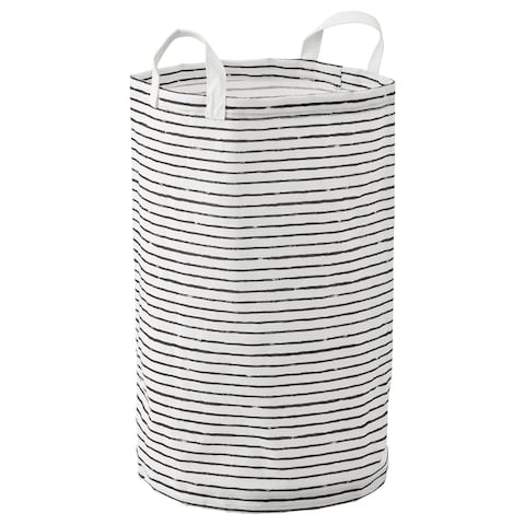 Laundry Bag White/Black 60 L
