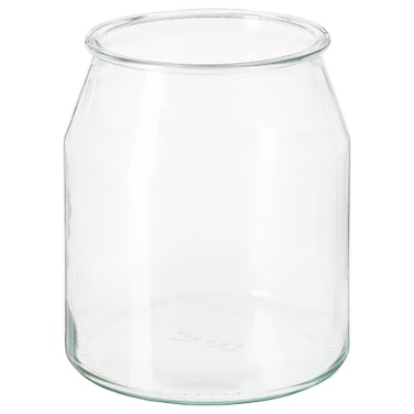 Jar Transparent Jar Makes It Easy To Find What You Are Looking For Round/Glass 3.3 L