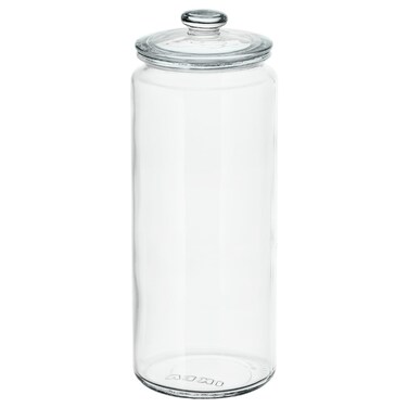 Jar With Lidclear Glass 1.8 L