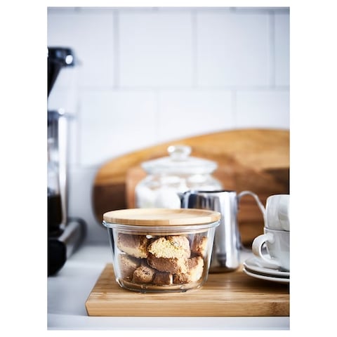 Food Container Made Of Glass Which Does Not Absorb Odours 600ml