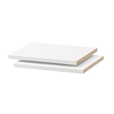 Shelf Scratch Resistant Surface White 40X37cm
