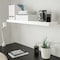 Wall Shelf White 110X26cm