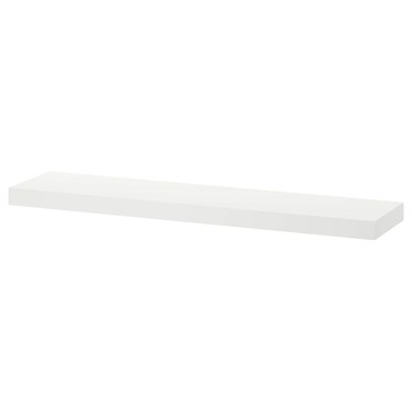 Wall Shelf White 110X26cm