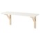 Wall Shelf White/Aspen 59X20cm