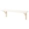 Wall Shelf White/Aspen 80X20cm