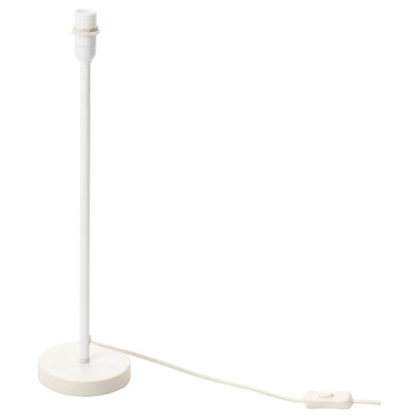 Table Lamp Base White