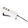 Usb Charger Withclamp White