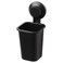 Toothbrush Holder With Suction Cup Black