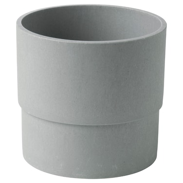 Plant Pot In/Outdoor Grey 12cm