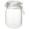 Jar With Lid Perfect For Storing Pickled Vegetables Preserved Berries 1L