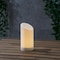 Led Block Candle White/In/Outdoor 16cm