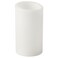Led Block Candle White/Indoor 14cm