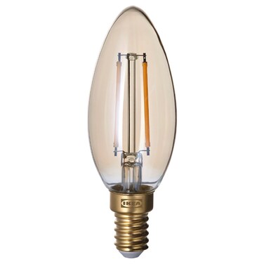 Led Bulb E14 210 Lumen Dimmable/Chandelier Brownclear Glass