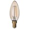 Led Bulb E14 210 Lumen Dimmable/Chandelier Brownclear Glass