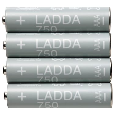 Rechargeable Battery Hr03 Aaa 1.2V 750Mah