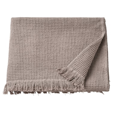 Bath Towel Light Grey/Brown 70X140cm
