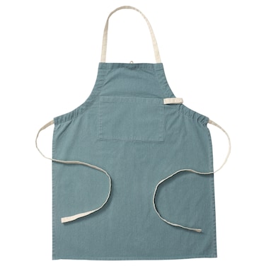 Apron Grey-Turquoise 67X85cm
