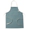 Apron Grey-Turquoise 67X85cm