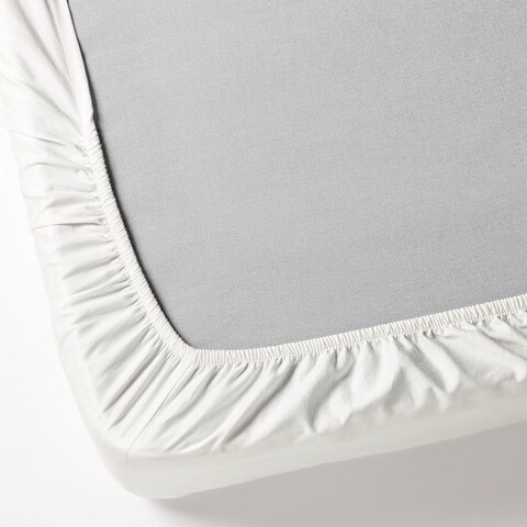 Fitted Sheet White 140X200cm