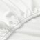 Fitted Sheet White 80X130cm