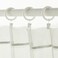 Curtain Ring Withclip And Hook White 38mm