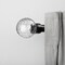 Finials 1 Pair You Can Easily Change The Expression Of The Curtain Rod Glass/Black