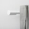 Finials 1 Pair You Can Easily Change The Expression Of The Curtain Rod White