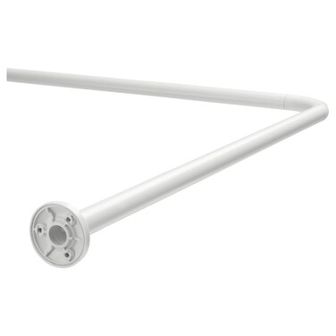 Shower Curtain Rod Shower Curtain Rod Can Be Installed In A U Shape White
