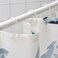 Shower Curtain White Blue/Fish 180X200cm
