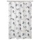 Shower Curtain White Blue/Fish 180X200cm