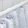 Shower Curtain White/Blue 180X200cm