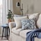 Cushion Cover Dark Grey-Blue 50X50cm