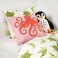 Cushion Cover Octopus Pattern/Pink 50X50cm