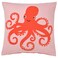 Cushion Cover Octopus Pattern/Pink 50X50cm