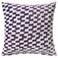 Cushion Cover Purple/Patterned 50X50cm
