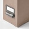 Magazine File Sort And Hide Everything From Magazines And Bills Dark Beige