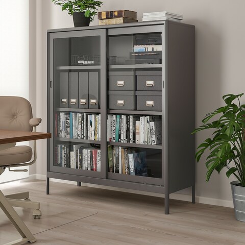 Magazine File Sort And Hide Everything From Magazines And Bills Dark Grey
