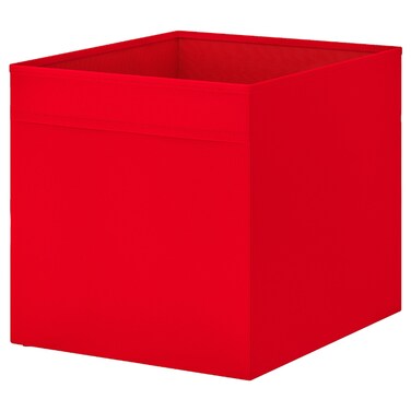 Box Box Fits Perfectly In Kallax Shelf Easy To Pull Out Red 33X38X33cm