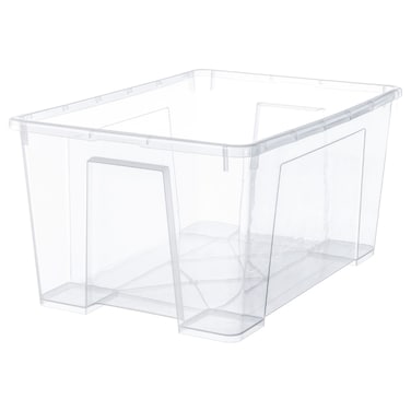 Box Transparent 56X39X28cm/45 L